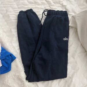 ALO Yoga  Dark Blue Sweatpants